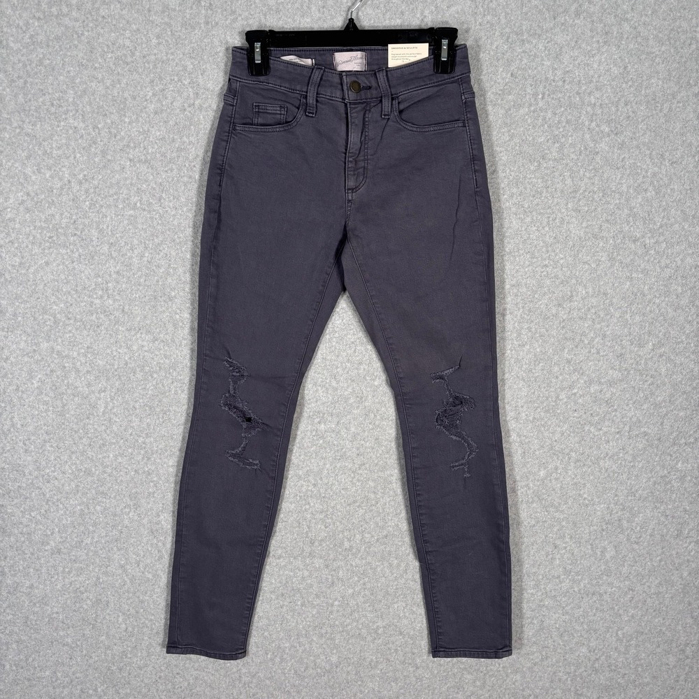 Universal Thread Jeans 00 Charcoal Ankle Smoothing‎ Sculpting High Rise Skinny